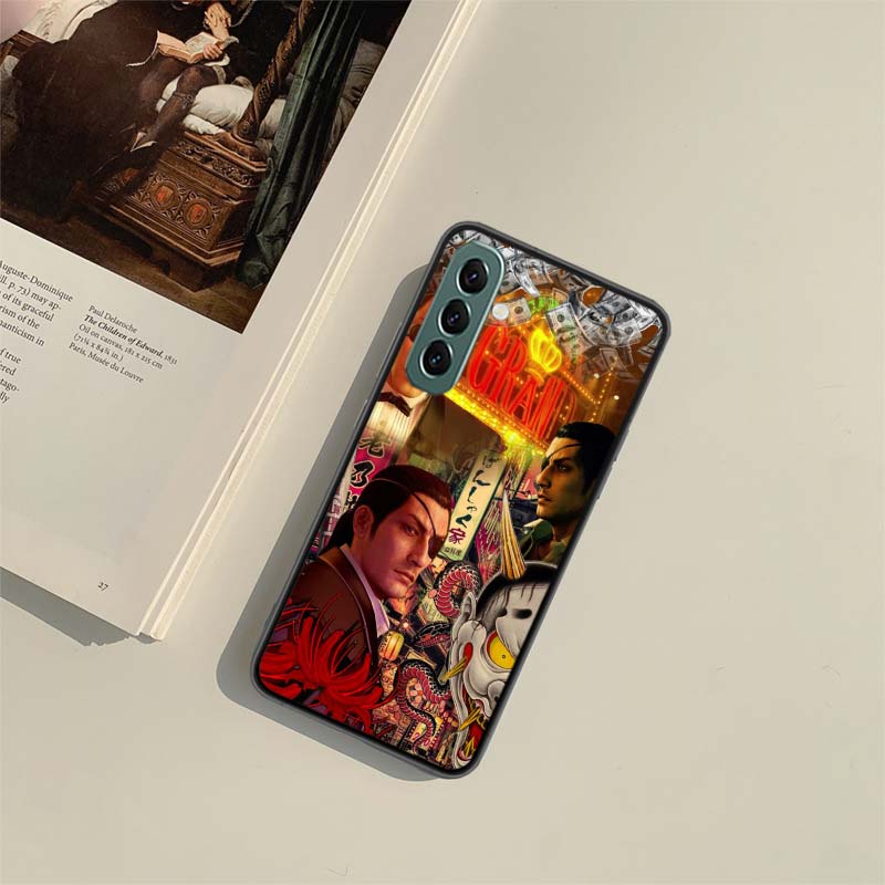 

Чехол для телефона игры Yakuza 0 для Samsung A16 A26 A36 A56 Galaxy A17 A12 A52S A13 A23 A33 A53 A22 A32 A02S A03S A42 A72 A73 A9 A8 A7 Samsung A17 5G