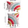 Colorful Pillowcase for Living Room Couch Bedroom Chair Throw Pillow Cover for Sofa Bedroom Car Decorative Pillow Cover
