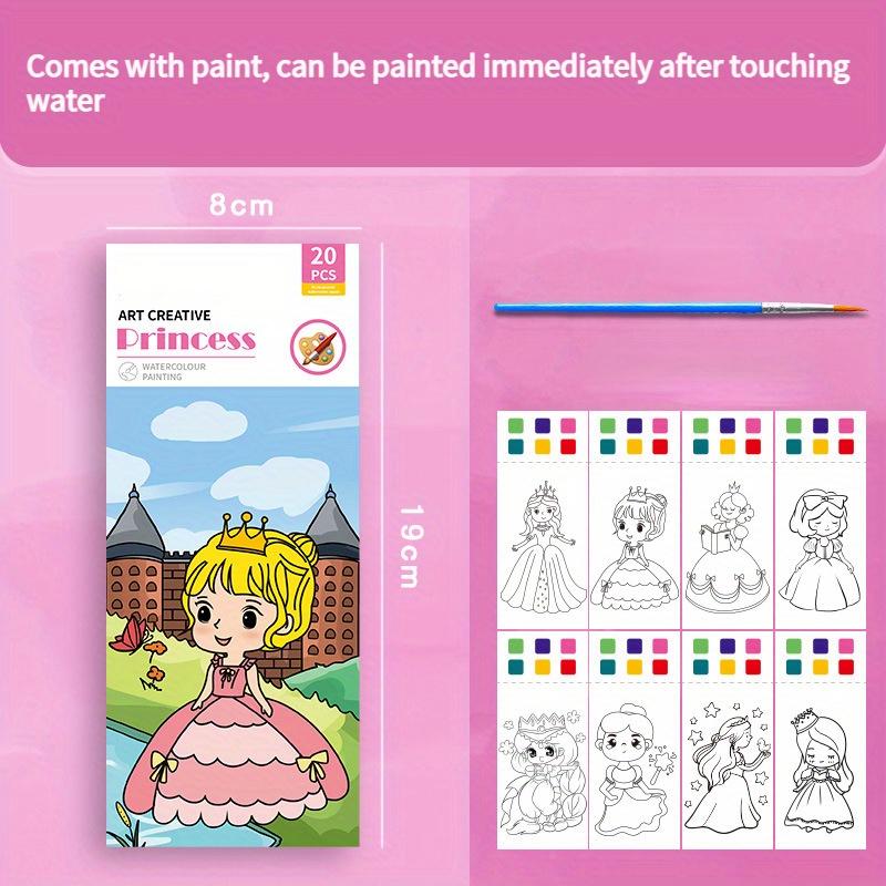 

Coloring Book Kids Drawing & Painting Coloring Book - Educational Art Supplies for Creative Learning, Gift for Boys & Girls рожевий
