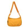 Womens Large Soft Waterresistant Crossbody Bag With Inner Zipper Pocket For Casual Outings