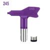 Steel Airless Spray Nozzle with Variable Fan Widths from 3.9 to 13.7 Inches Depending on Series for Customized Coating Coverage