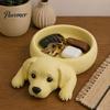 Elegant Container for Windowsill 3D Printed Labrador Dog Storage Tray, Cute Puppy Key Holder Decor, Detailed Decorative Accessory Shaped Catchall Bowl