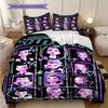 K-Pop Themed Poster Bedding, Duvet Cover, Pillowcase, Home Decoration, Birthday Gift (1 * Duvet Cover+2 * Pillowcase, Coreless)