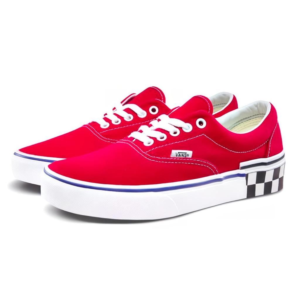Era Vans 'Check Block - Tango Red' VN0A38FRVOR