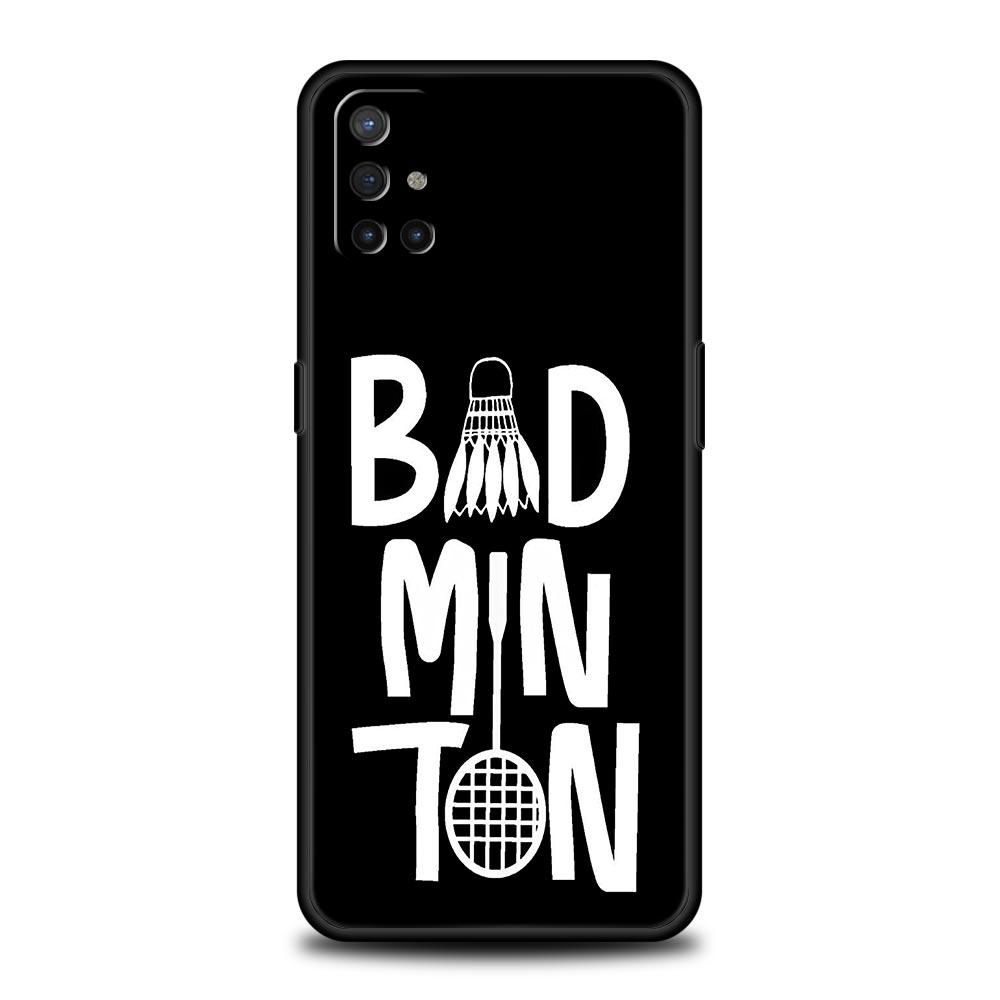 Phone Case For OnePlus 15 13 12 11 10 9 8 7T Pro 13T 13R 12R 10R 9RT 8T Nord 2T CE 2 3 5G Lite Soft Cover Badminton