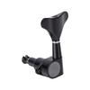 Electric Bass Tuning Pegs Sealed Tuning Key Replacement Pegs for Musical Instruments Black