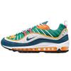 Womens Air Max 98 'Multi-Color' (women's Sizes) University Red / Blue Force-Orange Peel Running Shoes AH6799 601
