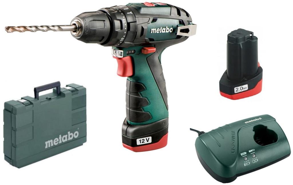 Ударный шуруповёрт Metabo PowerMaxx SB Set (6.003855.00)