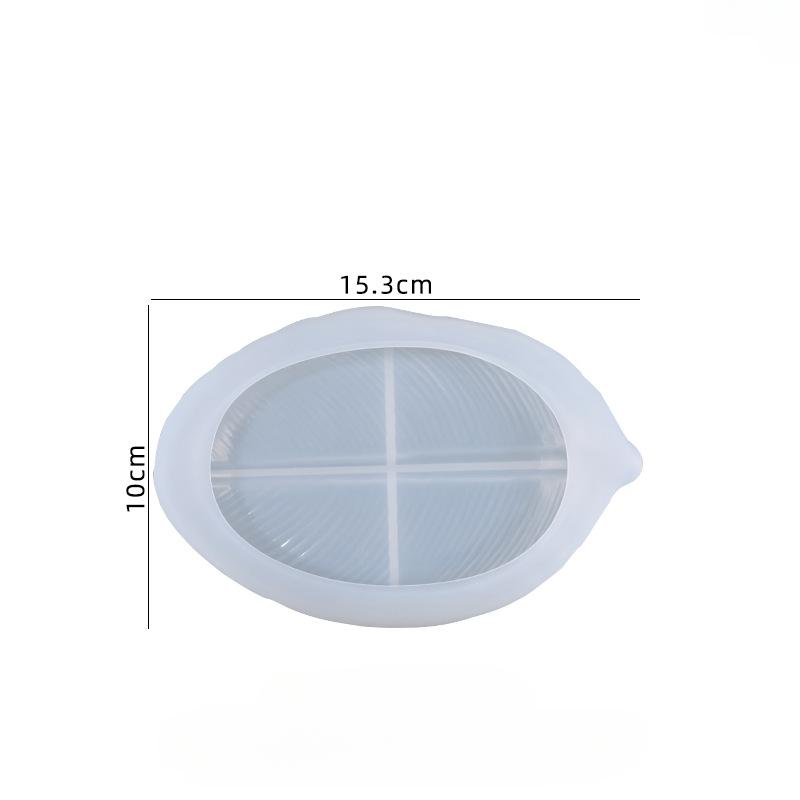 DIY Crystal Dropper Mold, Leaf Plate, Nut Storage Plate, Silicone Mold, Leaf Shape, Desktop Decoration, Party Decoration Supplies