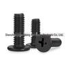 Large Carbon Steel Black Flat Head Machine Screw CM1.4-M5*2/3.5/7/9