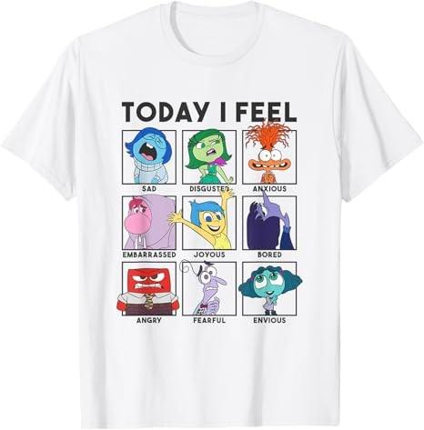 Inside Out 2 Today I Feel TShirt Size S 4XL Gift For Friends S