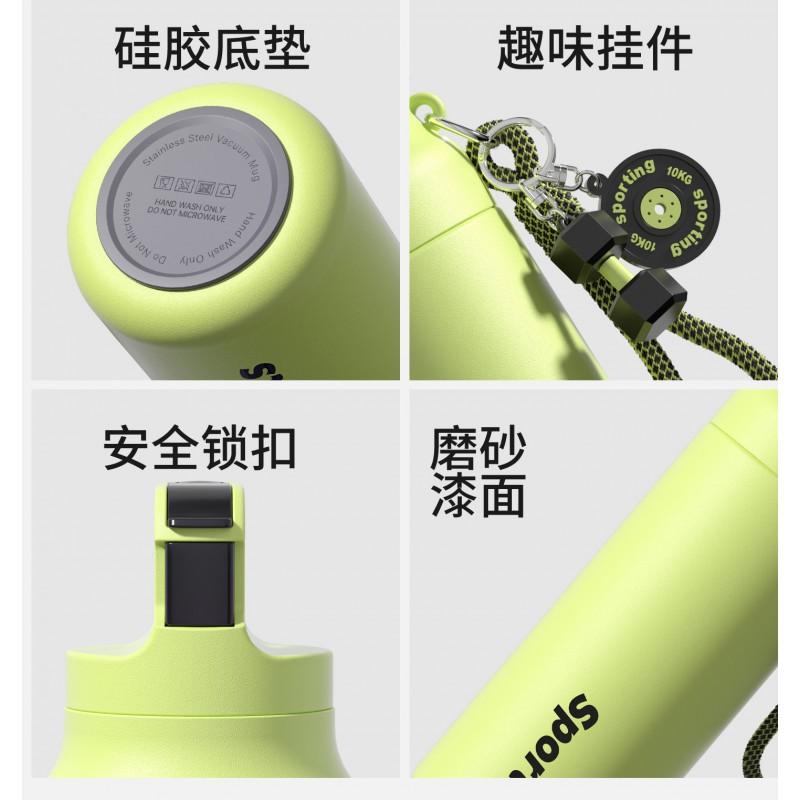 Stainless Steel Vacuum Insulated Sports Water Bottle 620ml Leakproof Outdoor Cycling Travel Hydration Flask