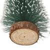 10Pcs Christmas Pine Tree Decor Set Xmas Small Ornament Tabletop Artificial Tree