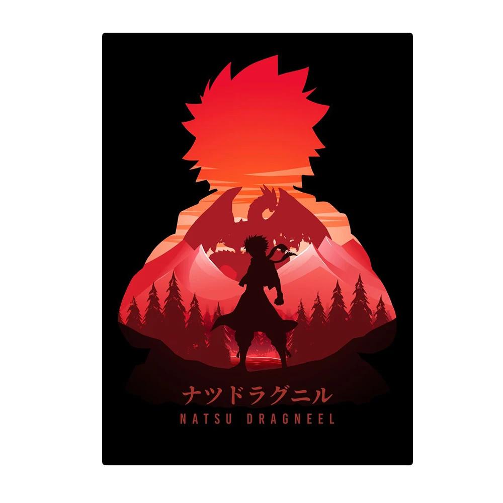 Japanese Classic Anime Poster Picture Prints Canvas Painting Bedroom Living Room Decor Wall Art Vintage Mural Without Frame