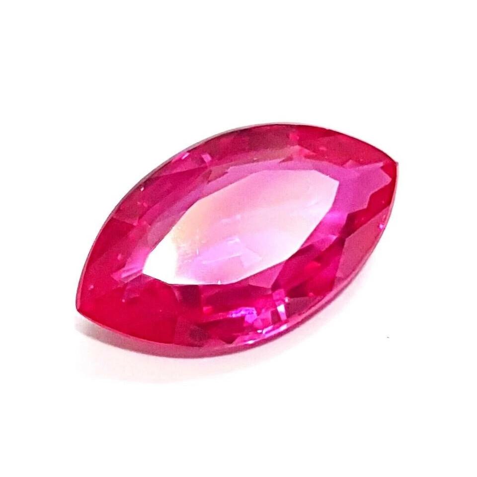Natural Pink Sapphire Marquise Cut 10.90 Ct Rare Certified Loose Gemstone