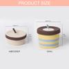 Multipurpose Cotton Woven Storage Box With Lid Sundries Organizer Storage Container For Living Room Office Supplies