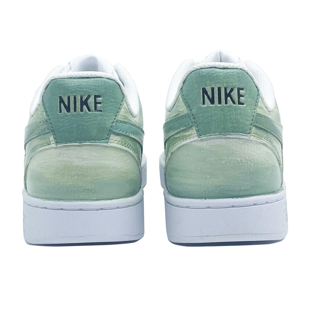Nike Court Vision Avocado Leather Low top Skateboard Shoes Unisex Light Green DH2987-101(team591-)