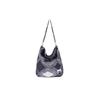 Paisley Bucket Bag (Navy)
