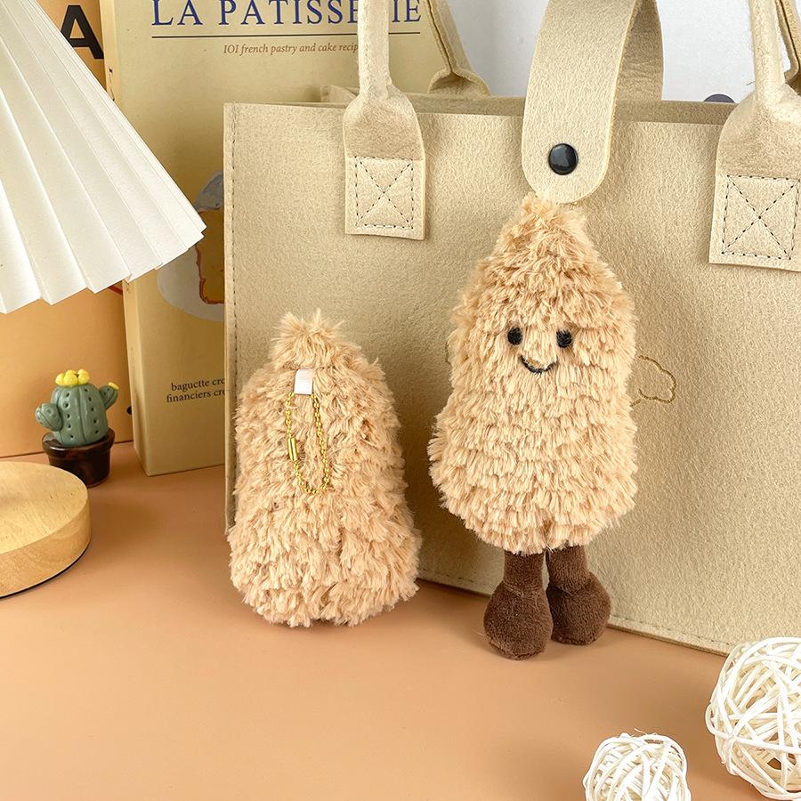 Desene Animate Simulare Păpușă Amuzantă Arahidă Jucării de Pluș Păpușă Arahidă Ornamente Agățate pentru Geantă Cadou Păpușă pentru Copii