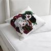 FFreak PPierrots CCircus Square Pillow Cover Decorative Throw Pillow Case for Sofa Couch Bed Home Car Living Room Decoration