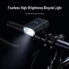 Rechargeable Bike Front Light: Strong Night Riding Flashlight for Mountain Biking