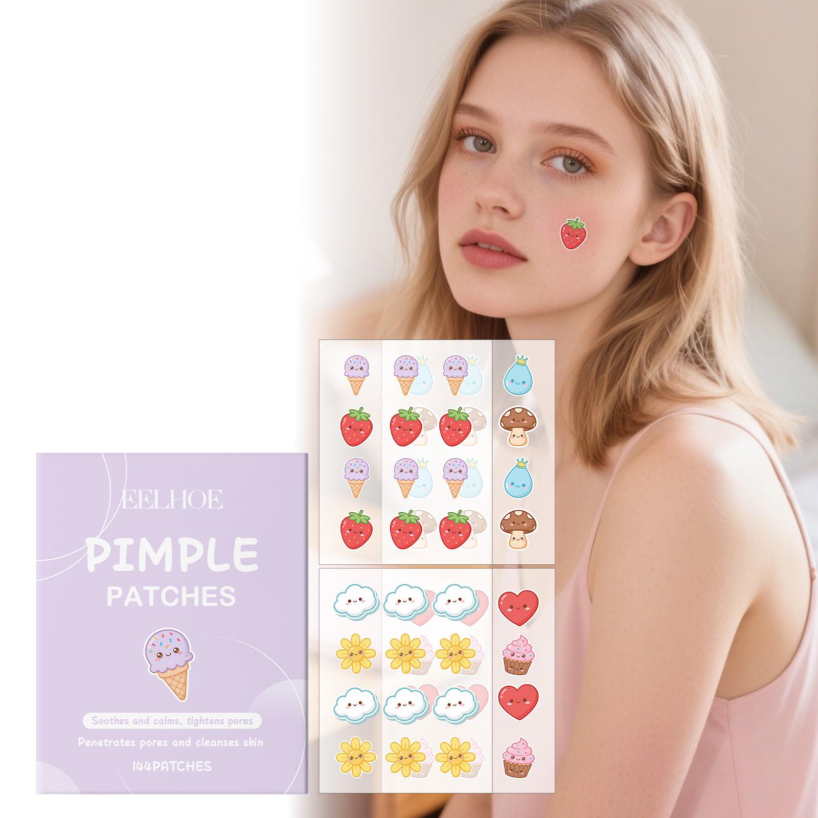 

Adorable Cartoon Hydrocolloid Patches: Discreet Spot Care for Daily Use 144