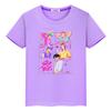 T Shirt for Kids Boy 10year Saja Boys  Print 100%Cotton Cute Tops Y2k  Anime Short Kpop Demon Hunters Kawaii Tees Girls Clothes