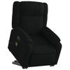 VidaXL Reclining Massage Armchair Black Fabric 3205216