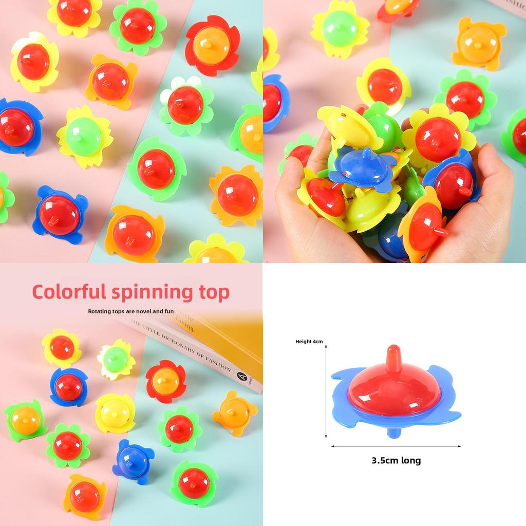 Traditional Plastic Spinning Top Toy For Kids And Educational Play