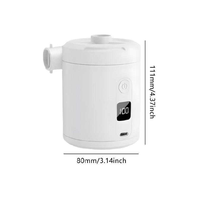 Light Weight Electrics Air Pumps Set Digital Display Inflator Electrics Air Pumps for Camping and Emergencies Use