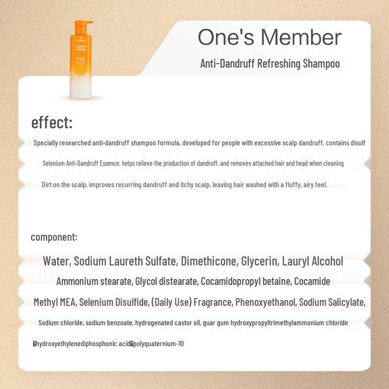 One's Member Premium Hair Shampoos & Care Products
