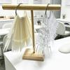 Nail Swatch Display Stand, Fan-shaped Nail Art Tips Color Chart Organizer & Jewelry Holder for Necklaces Bracelets