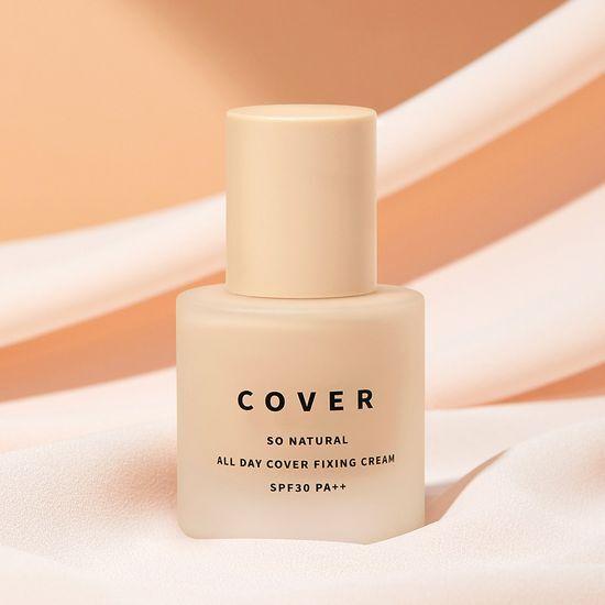 So Natural Powder Forum All Day Cover Fixing Cream