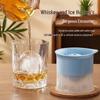 Silicone Ice Ball Mold for Large Spherical Ice Cubes - Ideal for Whiskey and Household Use
