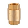 1/2" 3/4" 1" 1-1/4" 1-1/2" 2" BSPP Innengewinde Außengewinde Messing Inline Feder-Rückschlagventil Einweg-Wasserpumpenventil
