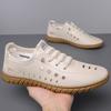 Shoes men's summer sandals new men's single shoes beach shoes outdoor hiking shoes outdoor hollow creek shoes