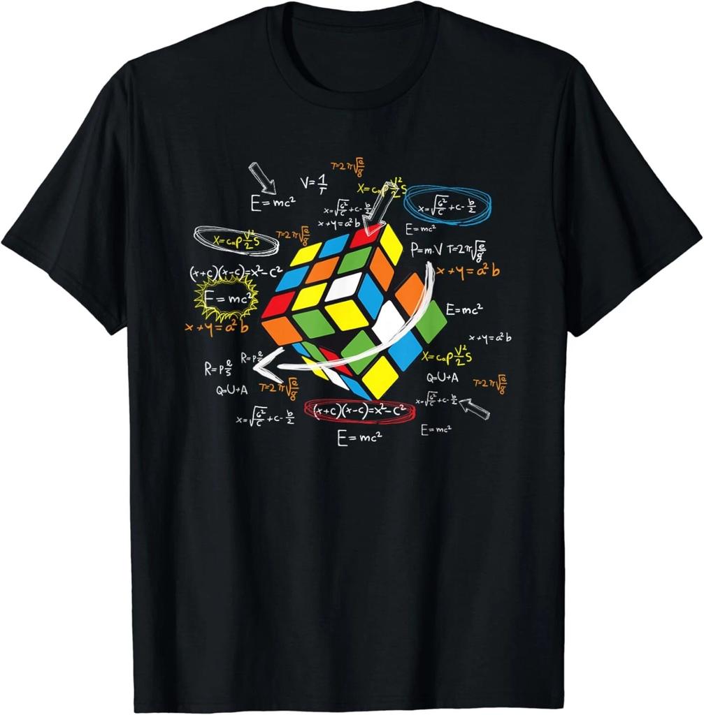 Cool Math Rubik Rubix Rubics Player Cube Math Lovers Gift Unisex T-Shirt