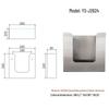 Shangweisha 304 Stainless Steel Concealed Recessed Tissue Holder