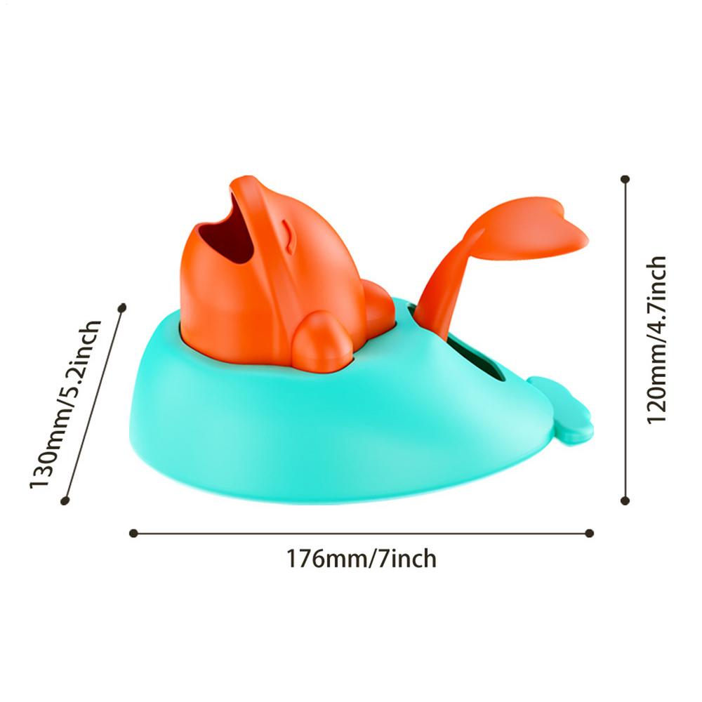 Treat Dispenser Whale Shape Interactive Food Puzzle Pet Treat Dispenser Toy For Cat Enrichment Puppy Training Reduces Bloating