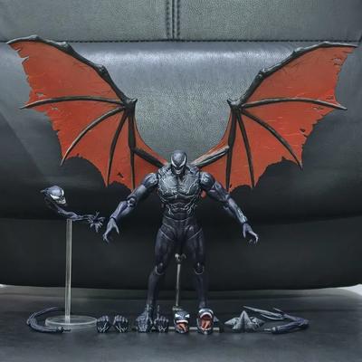 24-hour Shipment SHF Venom Last Dance Peripherals Massacre Spider-Man Moving Model Present Set Durable Beautiful Design