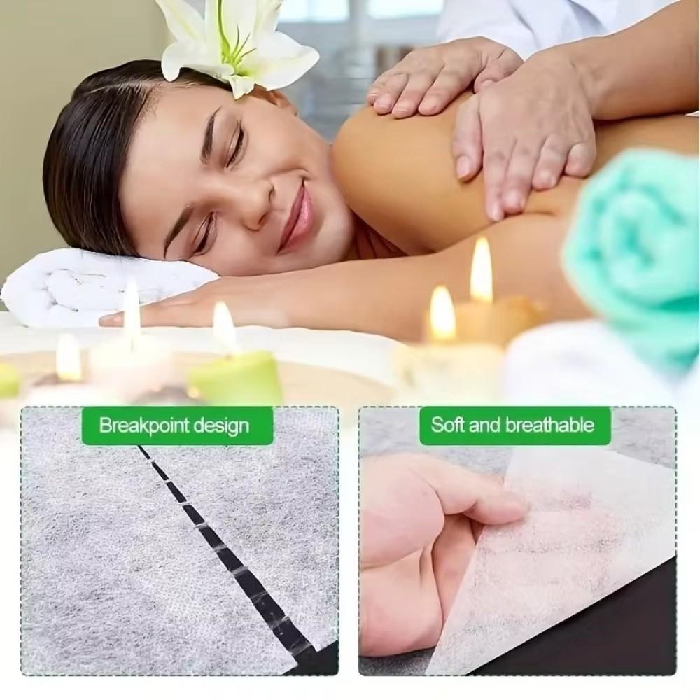 50pcs/roll Thin Disposable Bed Sheets Universal Protective Bed Sheets  For Tattoo Parlor