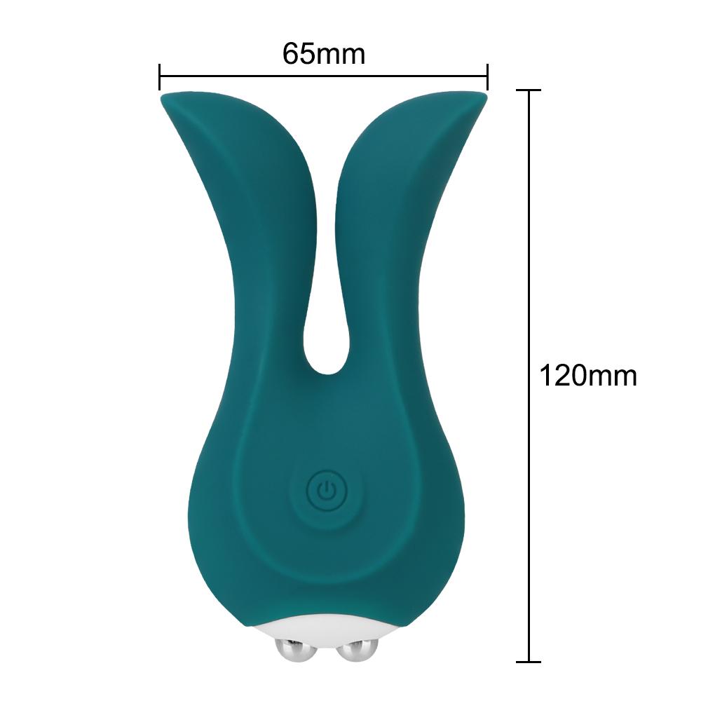 Cute Rabbit Vibrator Female Masturbation Breast Nipple Clitoris Stimulator G-spot Vaginal Massager Multiple Ways Use Sex Toy for Women Men