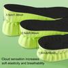 1 Pair of Height Increasing Insoles Men'S Inner Height Increasing Sweat Absorbing Women'S Sports Shock-Absorbing Anti Slip Height Increasing Insoles