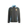 New Tiro 24 ARGENTINA COMPETITION PRESENTATION Retro Sports Stand Collar Jackets Men's Carbon Black IQ0805