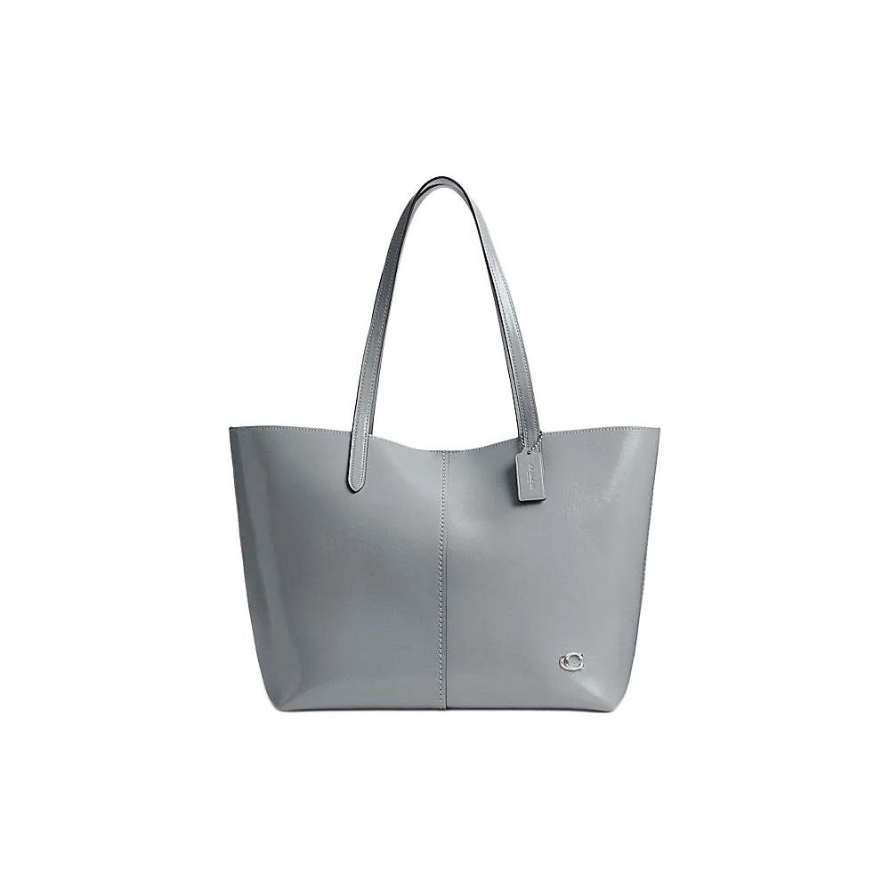 

Coach North 32 Logo Buckle Closure Tote Bag Women tote Gray Blue CR651-LHN19 Basic Set (Bag+Dust Bag)