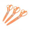 3Pcs Multi-size Stainless Steel Tailor's Scissors with Protective Cap Household Fabric Leather Cutter Sewing Special Scissors