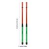 1Pair Nylon Rod Drumsticks Brushes Standard Multi-Rod Bundle Sticks Percussion Drum Brushes Percussion Accessories