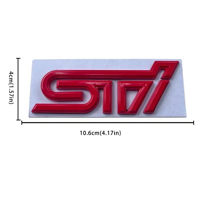 Metal Car Rear Trunk Emblem Sticker Side Badge Decal for Subaru STI Logo WRX Forester XV Outback Impreza Tribeca Crosstrek Exiga O111