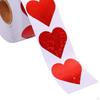 Heart Stickers Packaging Labels Seals for DIY Cards Scrapbooking Valentine's Day Gift