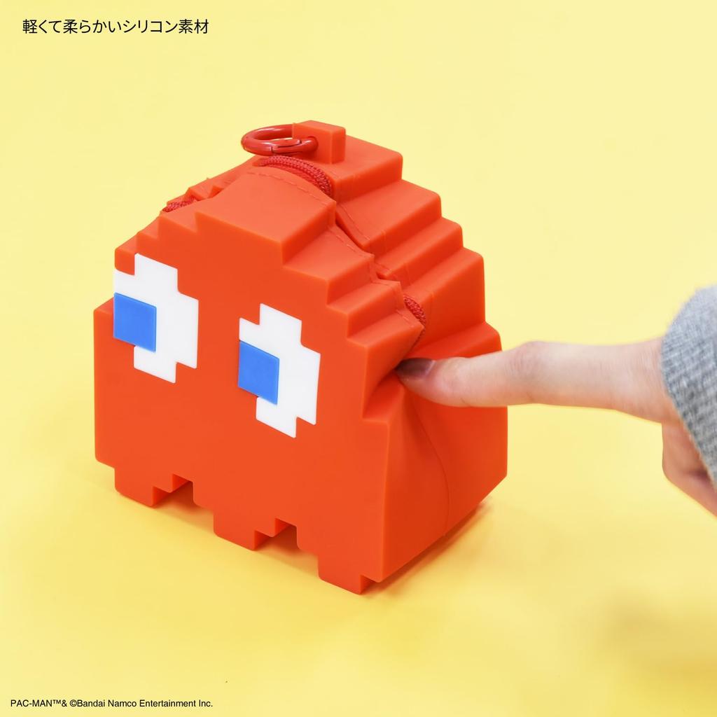 Gourmandise Pac-Man Silicone Figure Pouch Blinky BPM-03A
